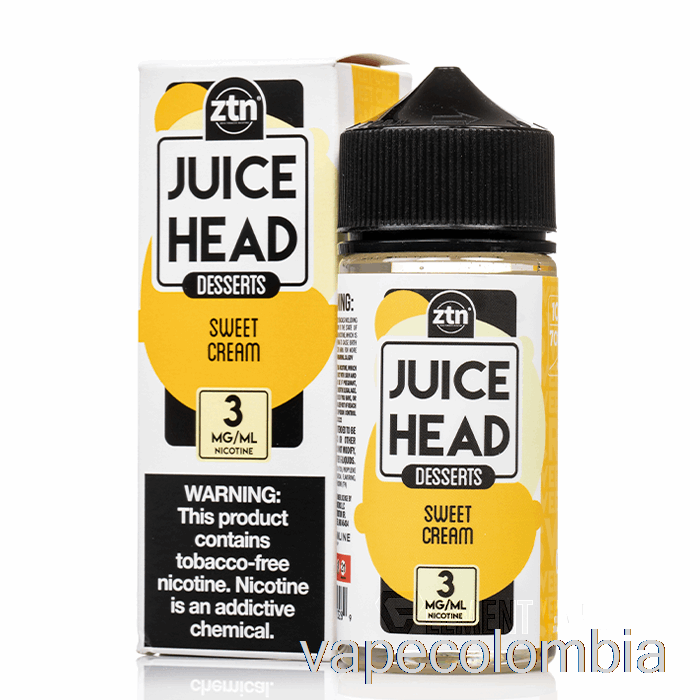 Vape Kit Completo Crema Dulce - Cabeza De Jugo - 100ml 6mg